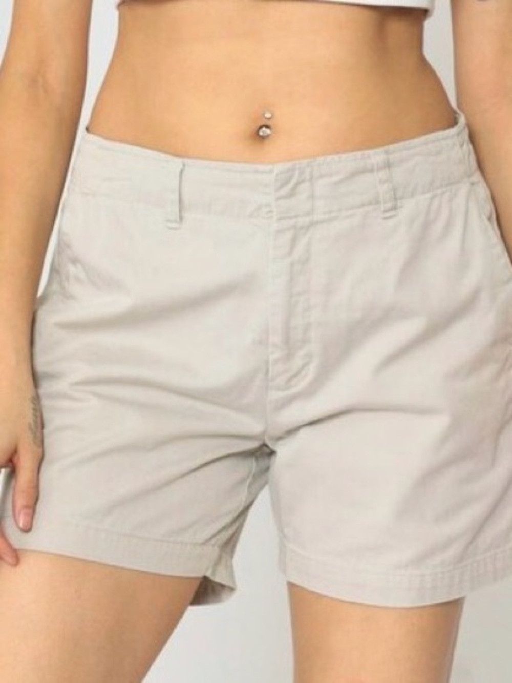 Calvin Klein Jeans Women's Light Beige Bermuda Shorts size 14